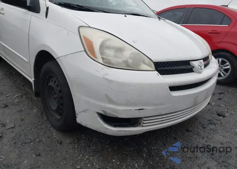 2005 Toyota Sienna Le из США, поврежденный, VIN 5TDZA23C55S235942